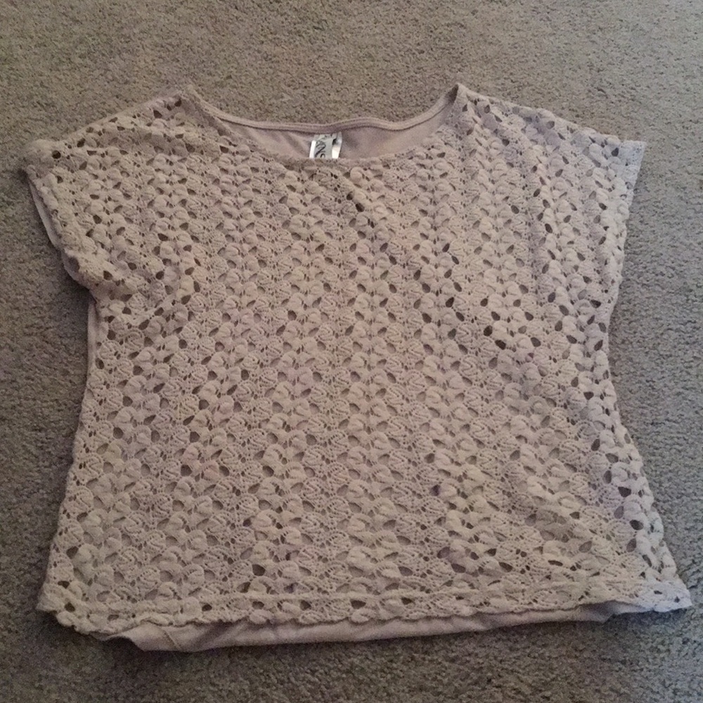 Tan Shirt